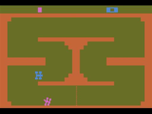 Screenshot of Indy 500 for Atari 2600